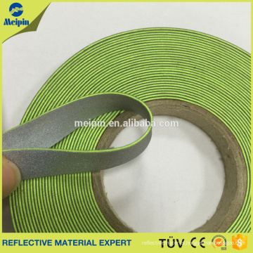 Custom Double Side Reflective Fabric Adhesive Tape for Trousers